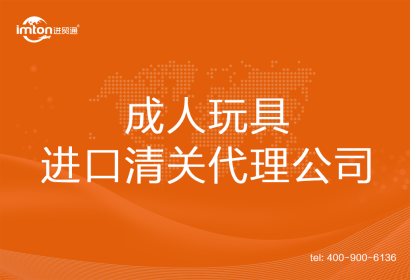 成人玩具進口清關(guān)代理公司